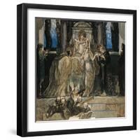 Austria, Vienna, Illustration of Dante Alighieri's Divine Comedy-null-Framed Giclee Print