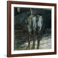 Austria, Vienna, Illustration of Dante Alighieri's Divine Comedy-null-Framed Giclee Print