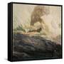 Austria, Vienna, Illustration of Dante Alighieri's Divine Comedy-null-Framed Stretched Canvas