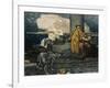 Austria, Vienna, Illustration of Dante Alighieri's Divine Comedy-null-Framed Giclee Print