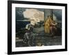 Austria, Vienna, Illustration of Dante Alighieri's Divine Comedy-null-Framed Giclee Print