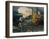 Austria, Vienna, Illustration of Dante Alighieri's Divine Comedy-null-Framed Giclee Print