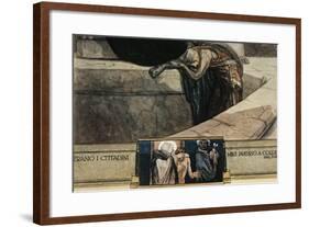 Austria, Vienna, Illustration of Dante Alighieri's Divine Comedy-null-Framed Giclee Print