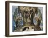 Austria, Vienna, Illustration of Dante Alighieri's Divine Comedy-null-Framed Giclee Print