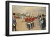 Austria, Vienna Imperial Guard, Watercolor-null-Framed Giclee Print