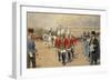 Austria, Vienna Imperial Guard, Watercolor-null-Framed Giclee Print