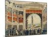 Austria, Vienna, Interior of Josefstadt Theatre-null-Mounted Giclee Print