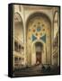 Austria, Vienna, Interior of the Vienna Synagogue-null-Framed Stretched Canvas