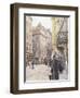 Austria, Vienna, Jewish Quarter in Vienna, 1906-Franz Richard Unterberger-Framed Giclee Print