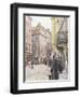 Austria, Vienna, Jewish Quarter in Vienna, 1906-Franz Richard Unterberger-Framed Giclee Print