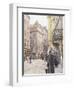 Austria, Vienna, Jewish Quarter in Vienna, 1906-Franz Richard Unterberger-Framed Giclee Print