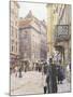 Austria, Vienna, Jewish Quarter in Vienna, 1906-Franz Richard Unterberger-Mounted Giclee Print