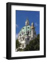 Austria, Vienna, Karlskirche (St. Charles's Church), Baroque-Gerhard Wild-Framed Photographic Print