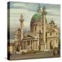 Austria, Vienna, Karlskirche-null-Stretched Canvas