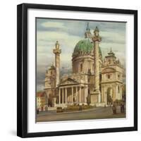 Austria, Vienna, Karlskirche-null-Framed Giclee Print