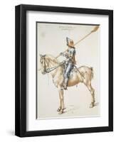 Austria, Vienna, Knight-Albrecht Dürer-Framed Giclee Print