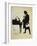 Austria, Vienna, Ludwig Van Beethoven at the Piano Silhouette-null-Framed Giclee Print