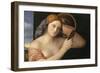 Austria, Vienna, Naked Young Woman in Front of the Mirror, Detail-null-Framed Giclee Print