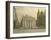 Austria, Vienna, Old University and Jesuitenkirche-null-Framed Giclee Print