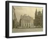 Austria, Vienna, Old University and Jesuitenkirche-null-Framed Giclee Print