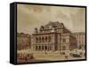 Austria, Vienna, Opera House-null-Framed Stretched Canvas