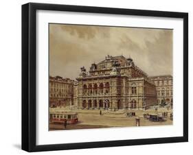 Austria, Vienna, Opera House-null-Framed Photographic Print