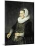 Austria, Vienna, Painted Portrait of Mature Woman-null-Mounted Giclee Print