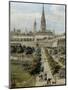 Austria, Vienna, Painting of Volksgarten-null-Mounted Giclee Print