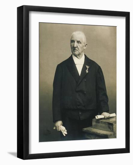 Austria, Vienna, Period Photograph of Composer Anton Bruckner-null-Framed Giclee Print