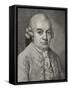 Austria, Vienna, Portrait of Carl Philipp Emanuel Bach-null-Framed Stretched Canvas