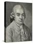 Austria, Vienna, Portrait of Carl Philipp Emanuel Bach-null-Stretched Canvas