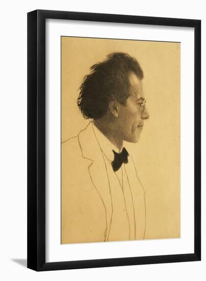 Austria, Vienna, Portrait of Composer Gustav Mahler-null-Framed Giclee Print