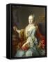 Austria, Vienna, Portrait of Maria Theresa Habsburg, Archduchess of Austria-null-Framed Stretched Canvas