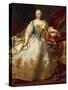 Austria, Vienna, Portrait of Maria Theresa Habsburg, Holy Roman Empress-null-Stretched Canvas