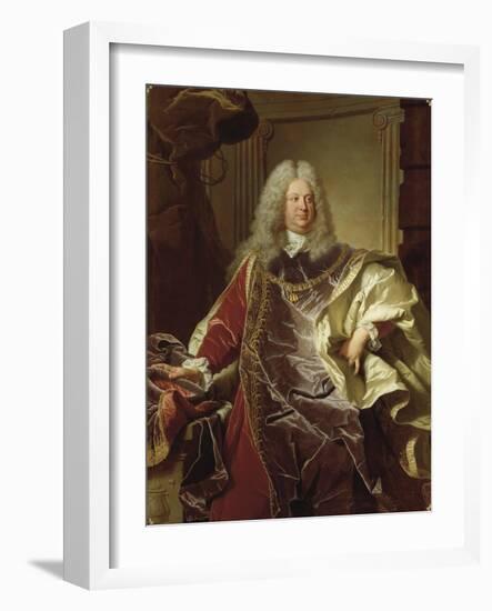 Austria, Vienna, Portrait of Philipp Ludwig Wenzel Count of Sinzendorf-null-Framed Giclee Print