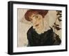 Austria, Vienna, Portrait of Wally, 1912-null-Framed Giclee Print