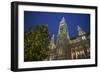 Austria, Vienna, Rathaus, Town Hall, Christmas-Walter Bibikow-Framed Photographic Print