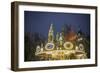 Austria, Vienna, Rathaus, Town Hall, Christmas-Walter Bibikow-Framed Photographic Print