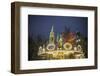 Austria, Vienna, Rathaus, Town Hall, Christmas-Walter Bibikow-Framed Photographic Print
