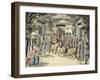 Austria, Vienna, Scenic Design for Act One of Magic Flute-null-Framed Giclee Print