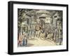 Austria, Vienna, Scenic Design for Act One of Magic Flute-null-Framed Giclee Print