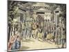 Austria, Vienna, Scenic Design for Act One of Magic Flute-null-Mounted Giclee Print