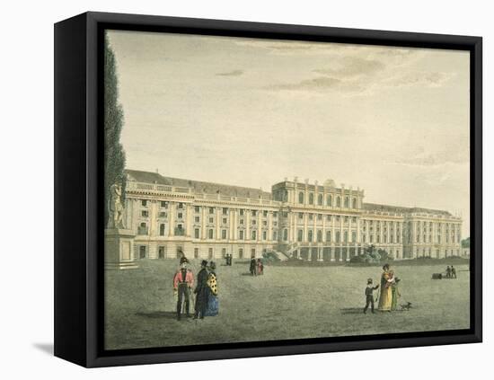 Austria, Vienna, Schonbrunn Castle, Habsburg Imperial Residence-null-Framed Stretched Canvas