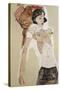 Austria, Vienna, Seminude Female Figure-null-Stretched Canvas