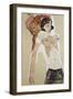 Austria, Vienna, Seminude Female Figure-null-Framed Giclee Print