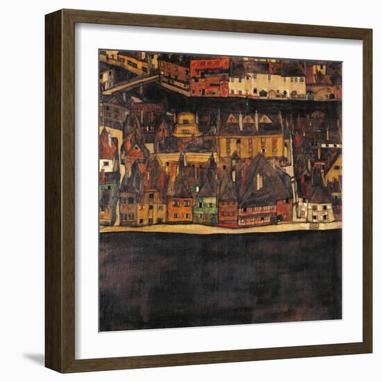 Austria, Vienna, Small City II or the Small City III, 1912-13-Eleuterio Pagliano-Framed Giclee Print