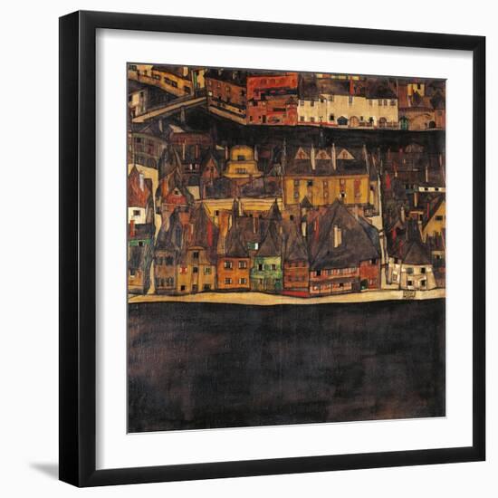 Austria, Vienna, Small City II or the Small City III, 1912-13-Eleuterio Pagliano-Framed Giclee Print