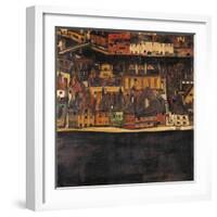 Austria, Vienna, Small City II or the Small City III, 1912-13-Eleuterio Pagliano-Framed Giclee Print