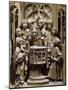 Austria, Vienna, St Stephen's Cathedral, Detail of Baptismal Font in St Catherine's Chapel-null-Mounted Giclee Print