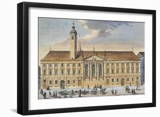 Austria, Vienna, Teutonic Order House and Church of St Elizabeth-null-Framed Giclee Print